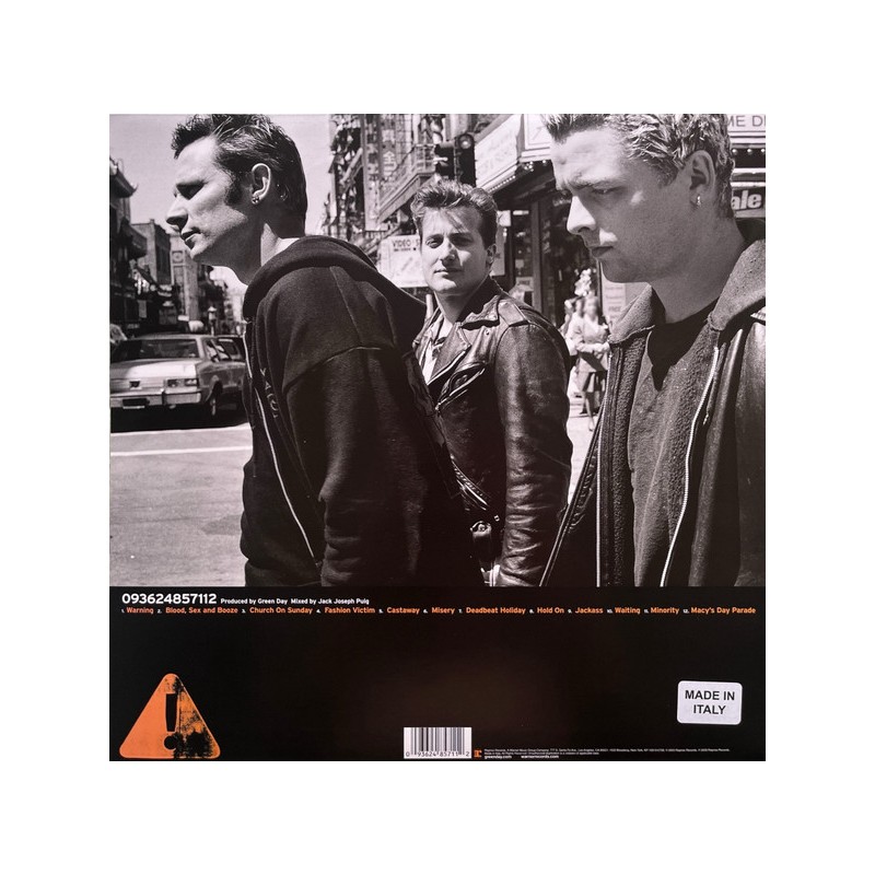 Green Day "Warning" Vinilo