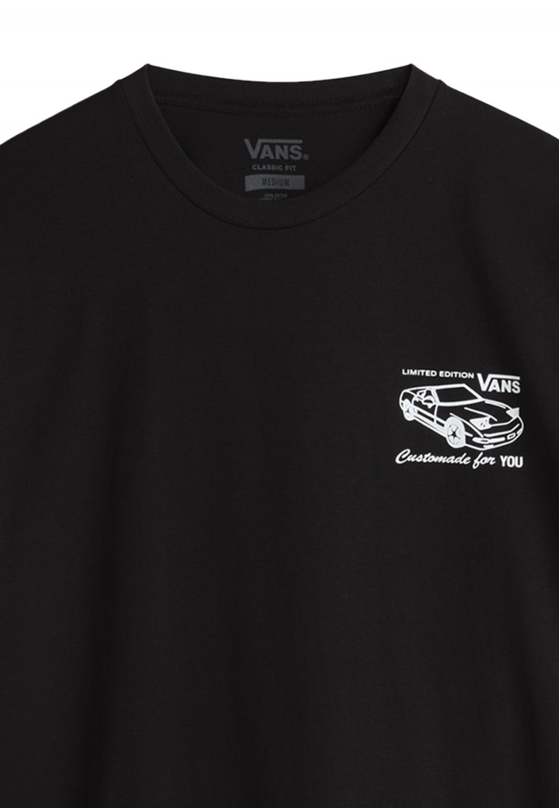 Vans Motors Tee Black