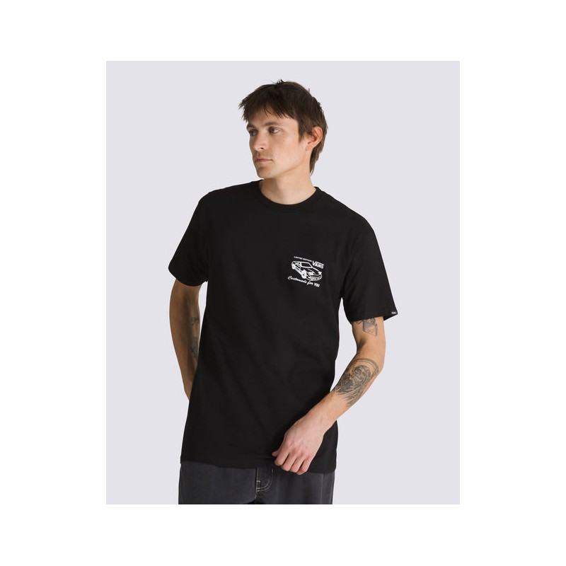 Vans Motors Tee Black