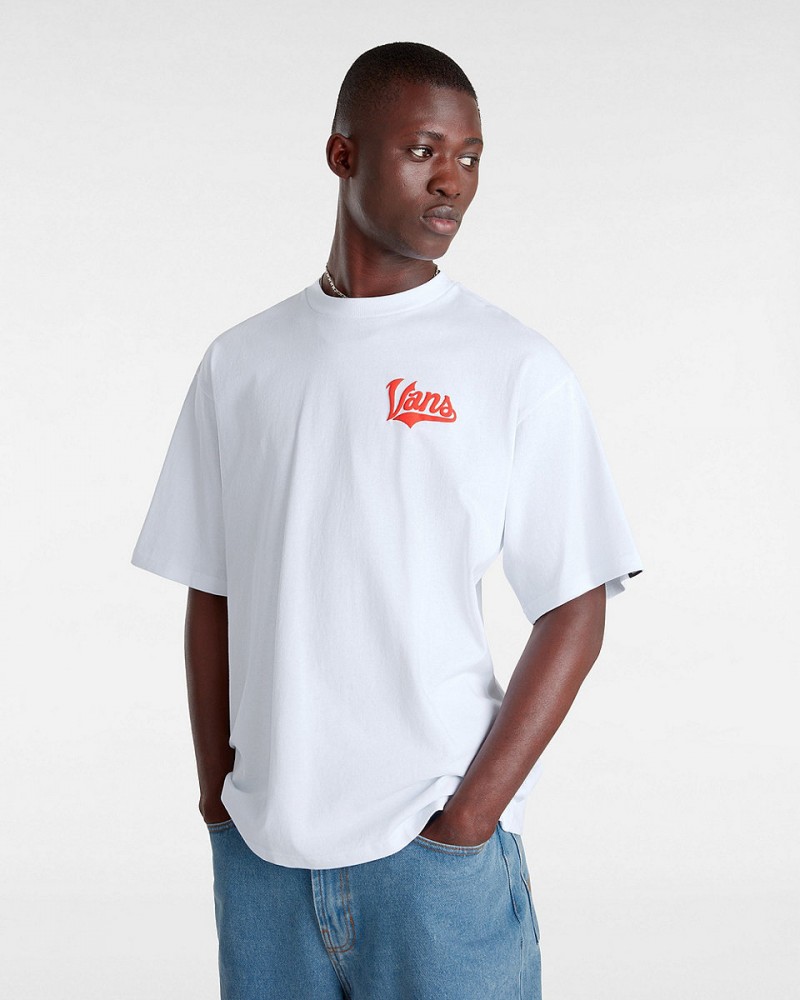 Vans Lineal Loose Tee White
