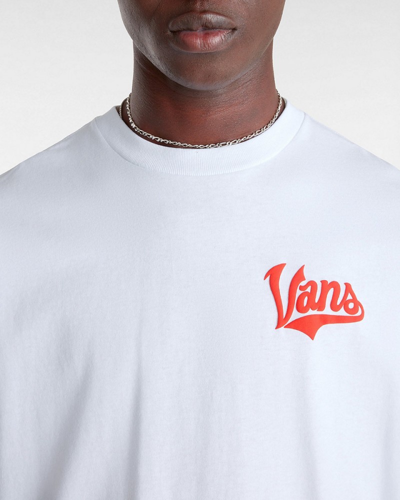 Vans Lineal Loose Tee White
