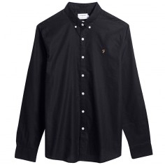 Farah Brewer LS Shirt Black