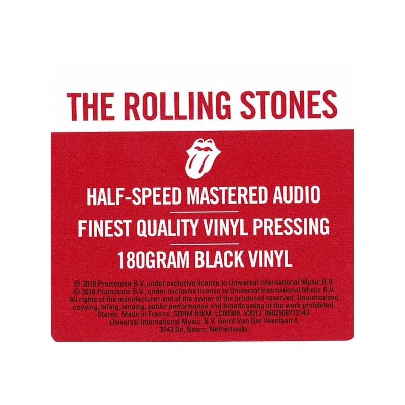 Rolling Stones "Sticky Fingers" Vinilo