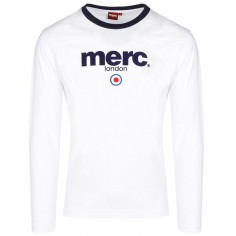 Merc Fight L/S Tee White