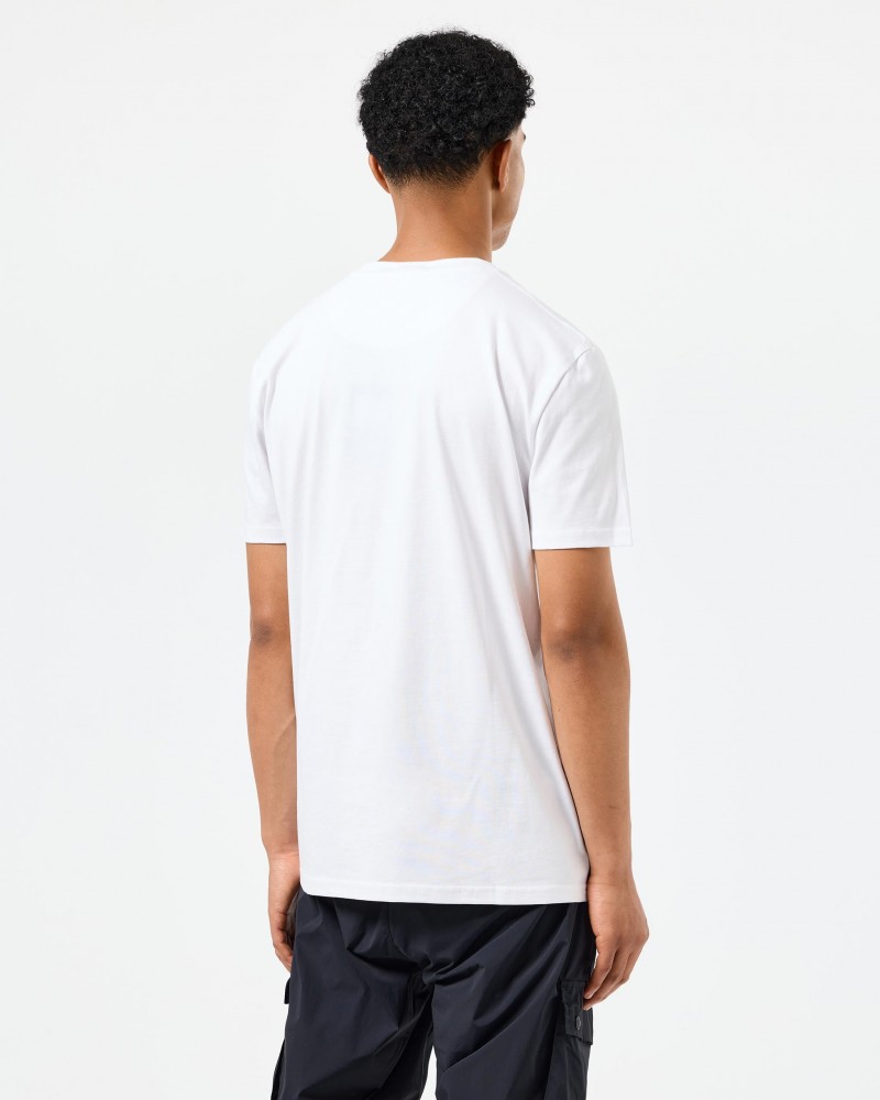Weekend Offender Blake Graphic Tee White