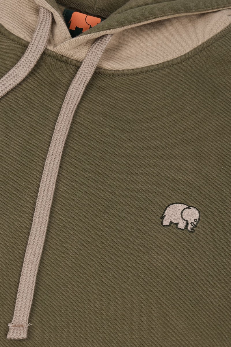 Trendsplant Color Block Hooded Gothic...