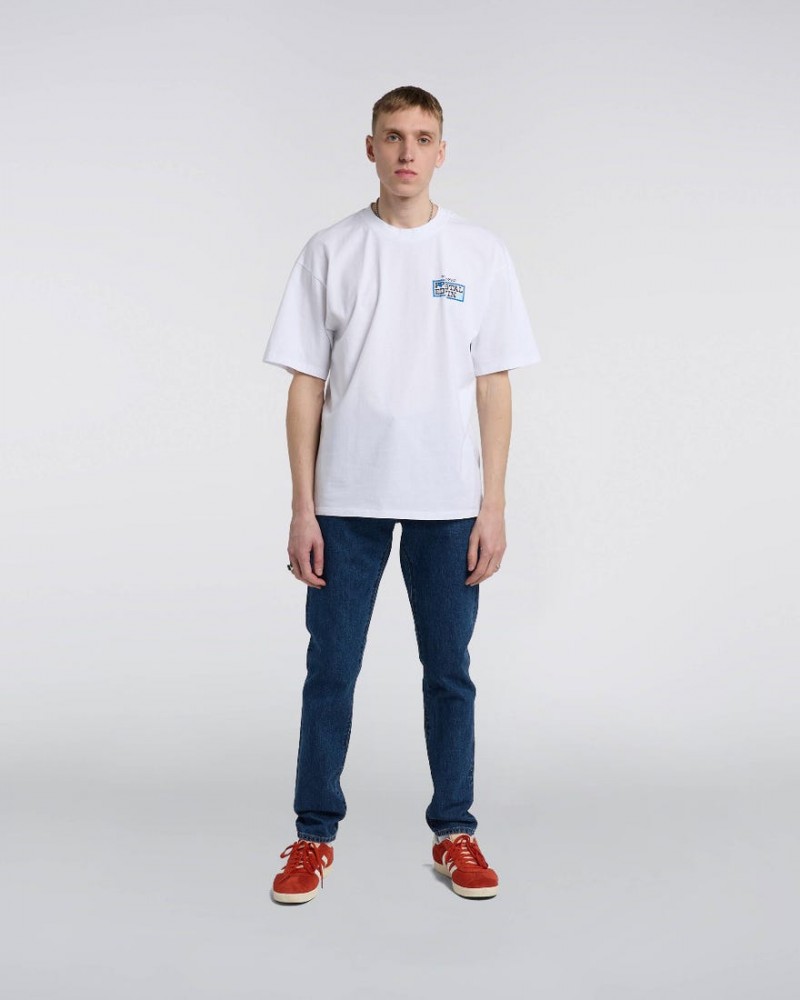 Edwin Slim Tapered Jeans Yoshiko Blue...