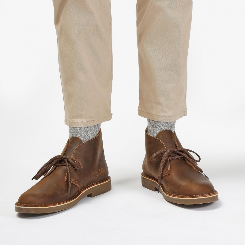 Clarks Desert Boot Evo Beeswax Leather