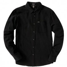 Volcom Caden Plaid Shirt Black