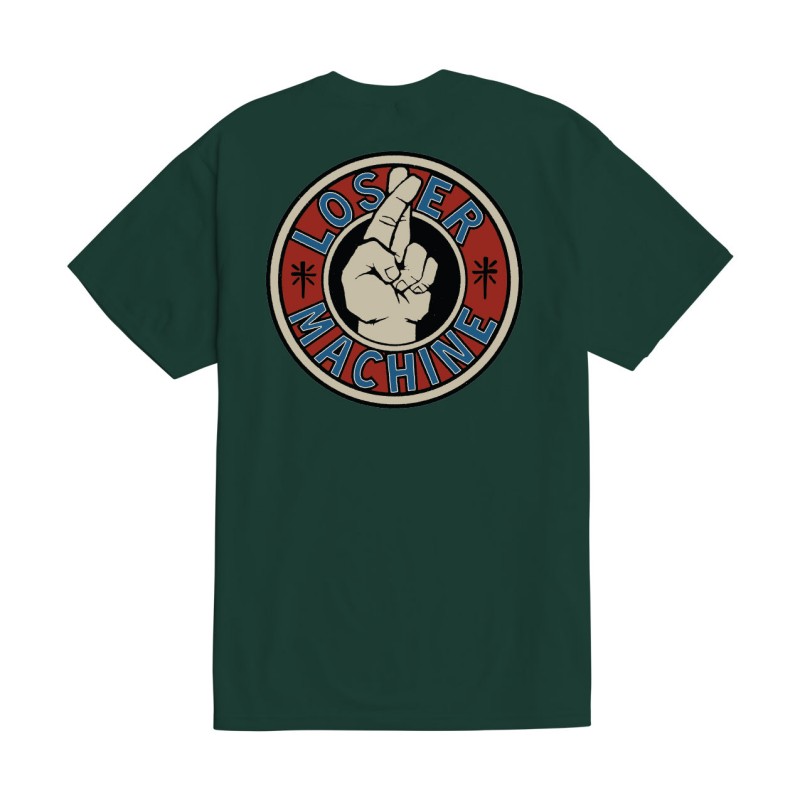 Loser Machine Imprint Tee Forest