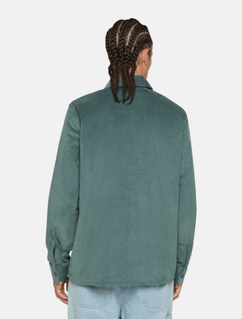Dickies Corduroy Shirt Lincoln Green