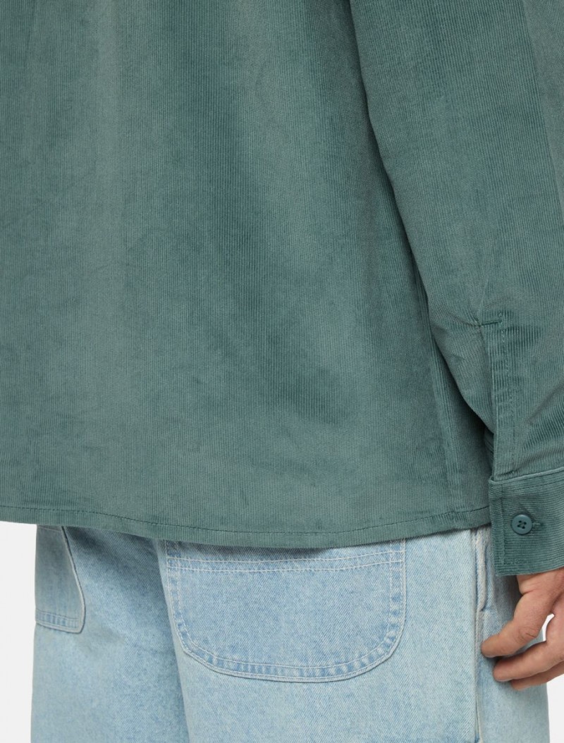 Dickies Corduroy Shirt Lincoln Green