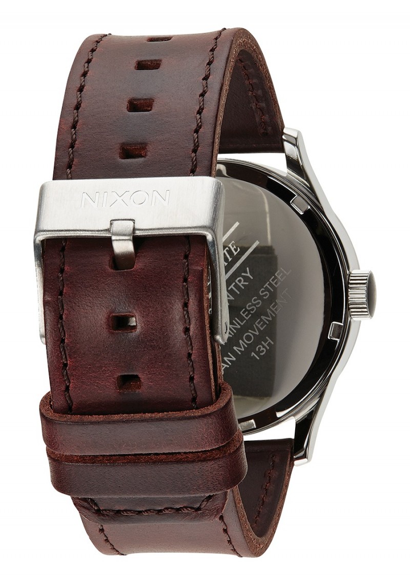 Nixon Sentry Leather Blue/Brown