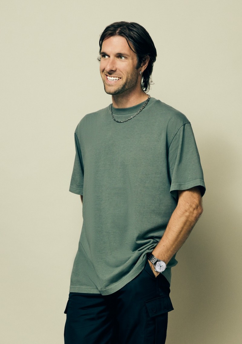 Nixon Sentry Leather Chrome/Silver...