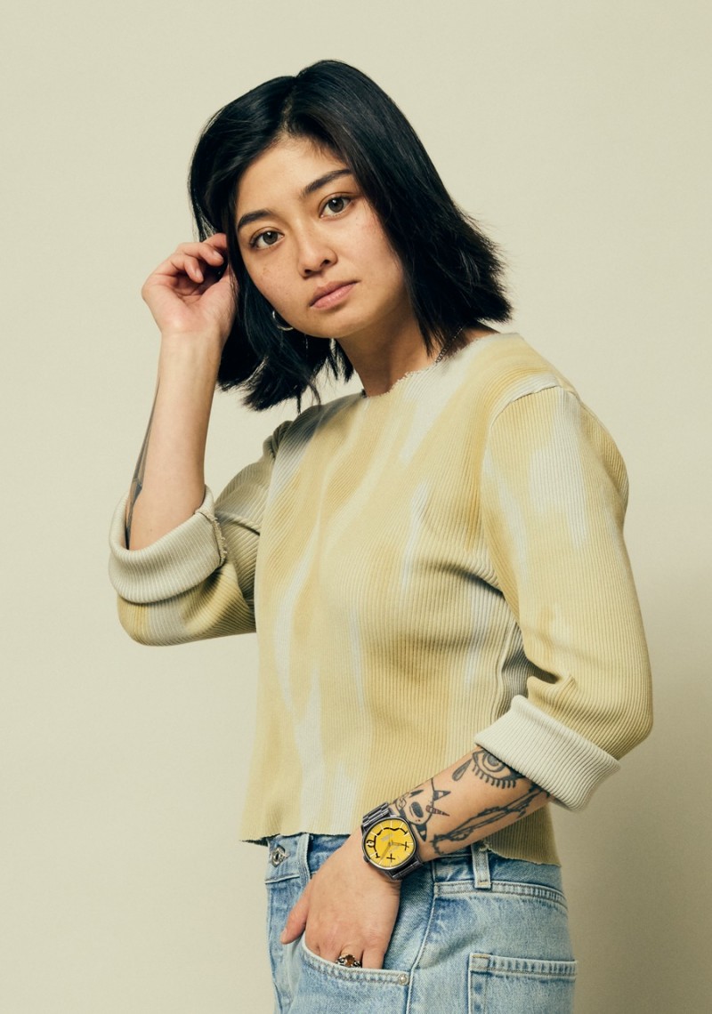 Nixon Nirvana Sentry Wobble Yellow...