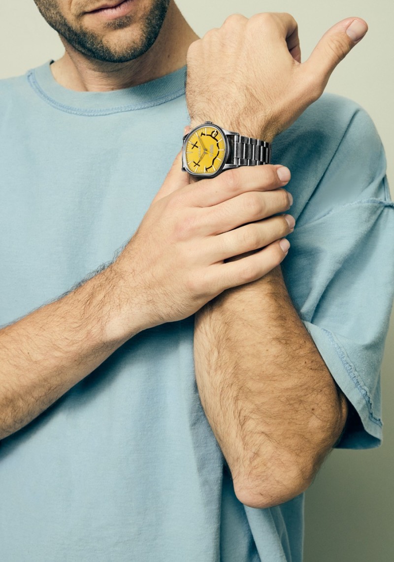 Nixon Nirvana Sentry Wobble Yellow...