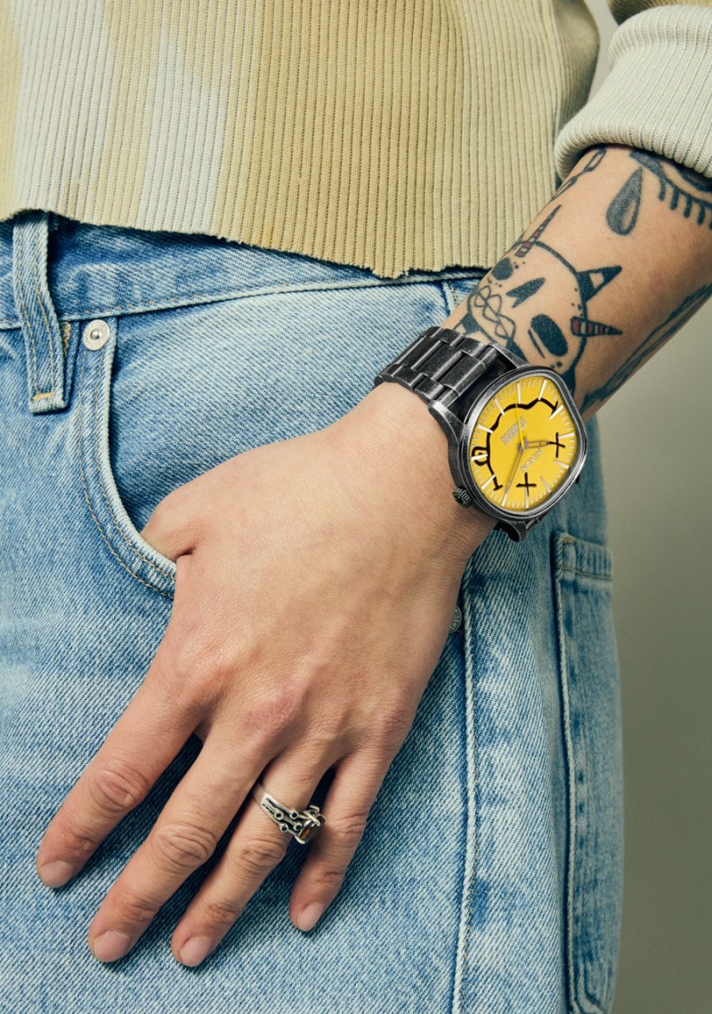 Nixon Nirvana Sentry Wobble Yellow...