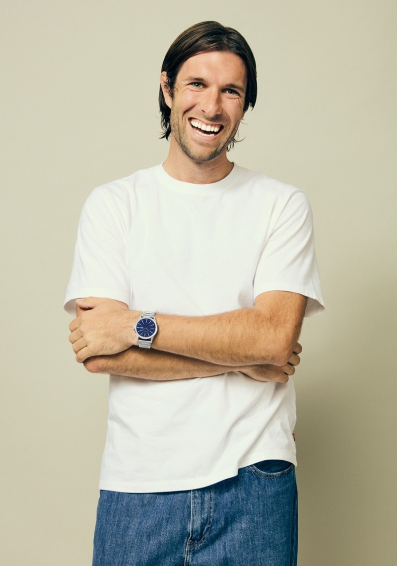 Nixon Sentry SS Silver/Indigo