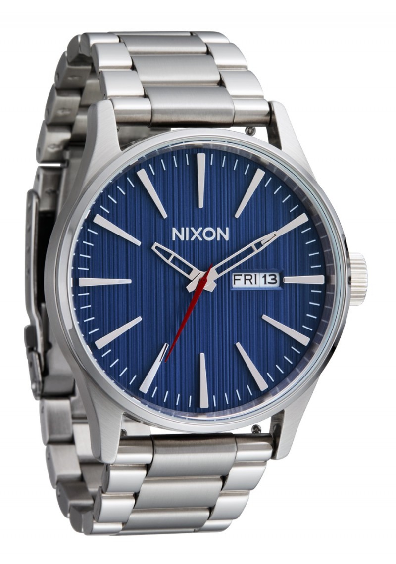 Nixon Sentry SS Silver/Indigo