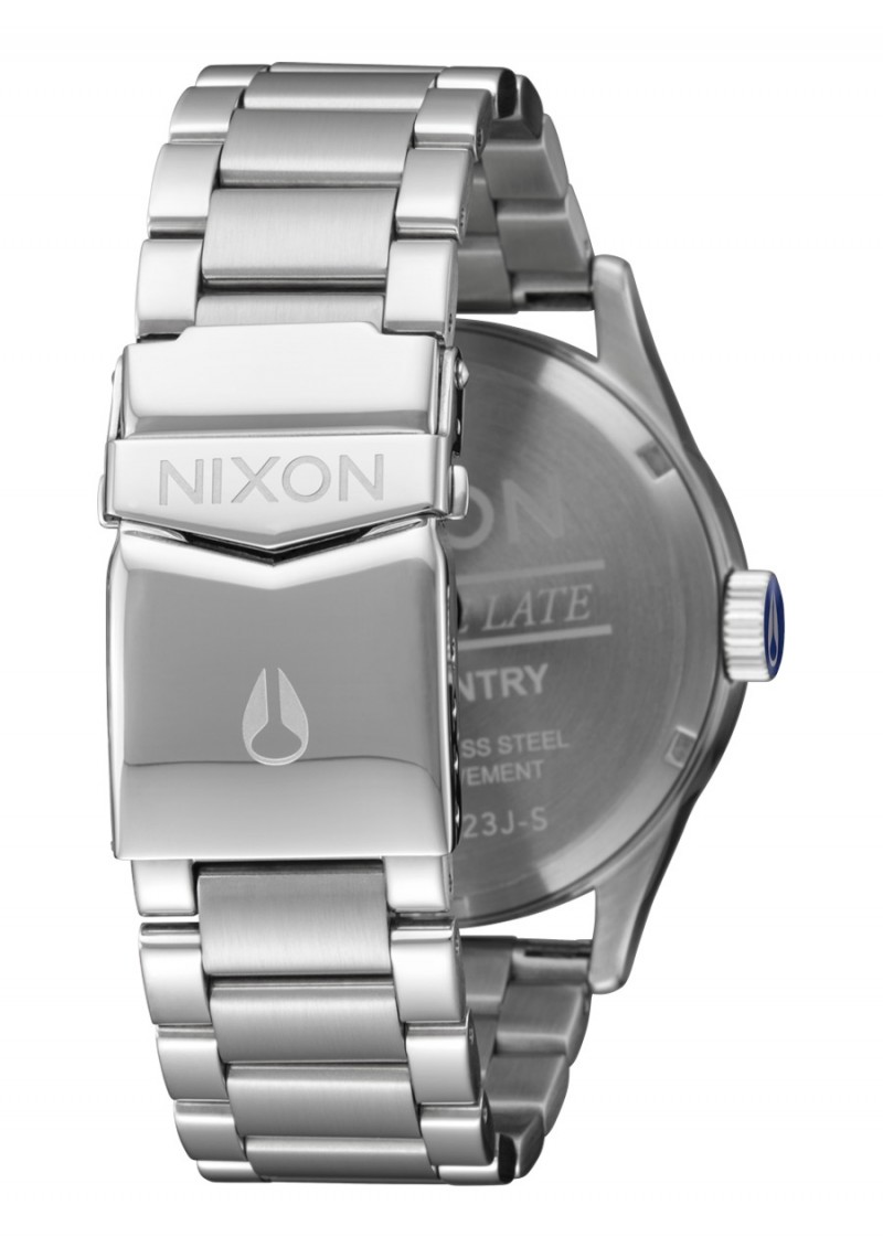 Nixon Sentry SS Silver/Indigo