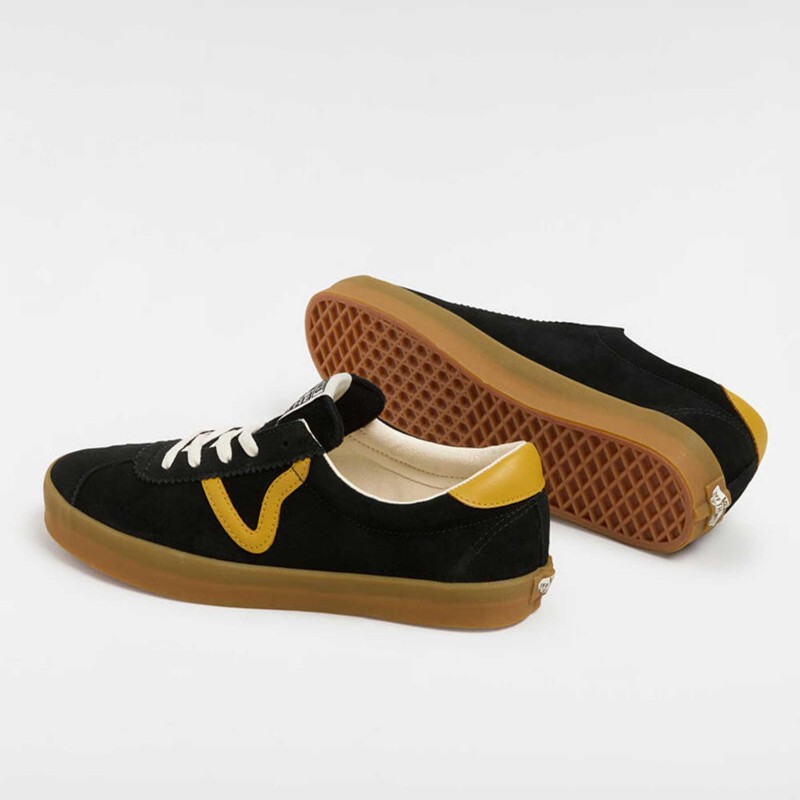 Vans Sport Low (Gum Pop) Black/Yellow