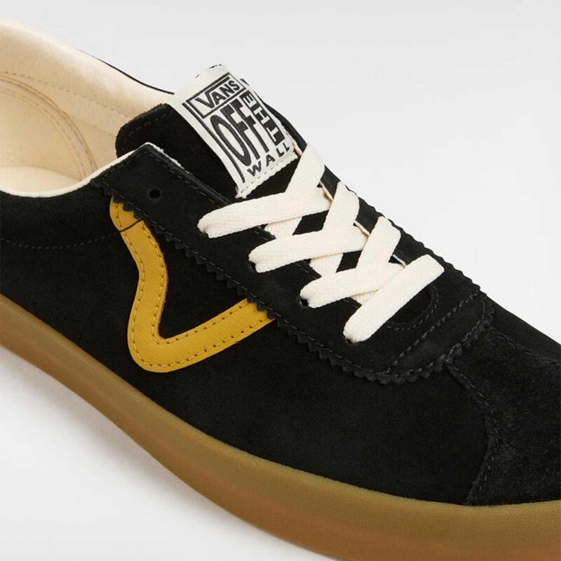 Vans Sport Low (Gum Pop) Black/Yellow