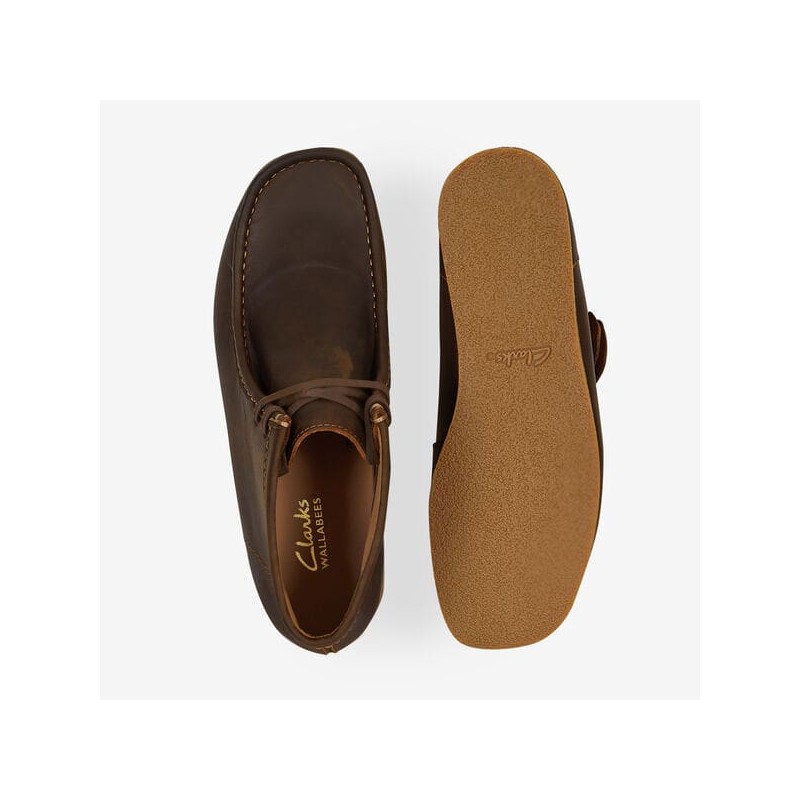 Clarks Wallabee Evo BT Beeswax Leather