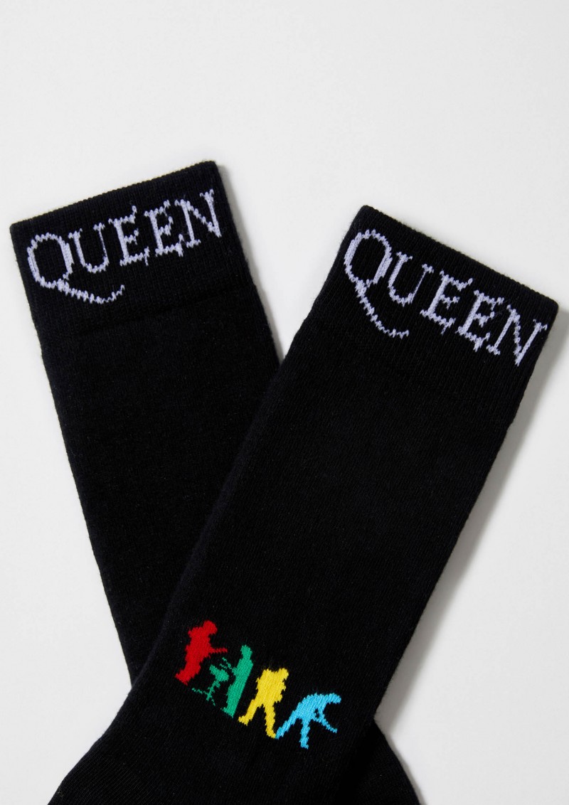 Besocks BeQueen Band Socks Black
