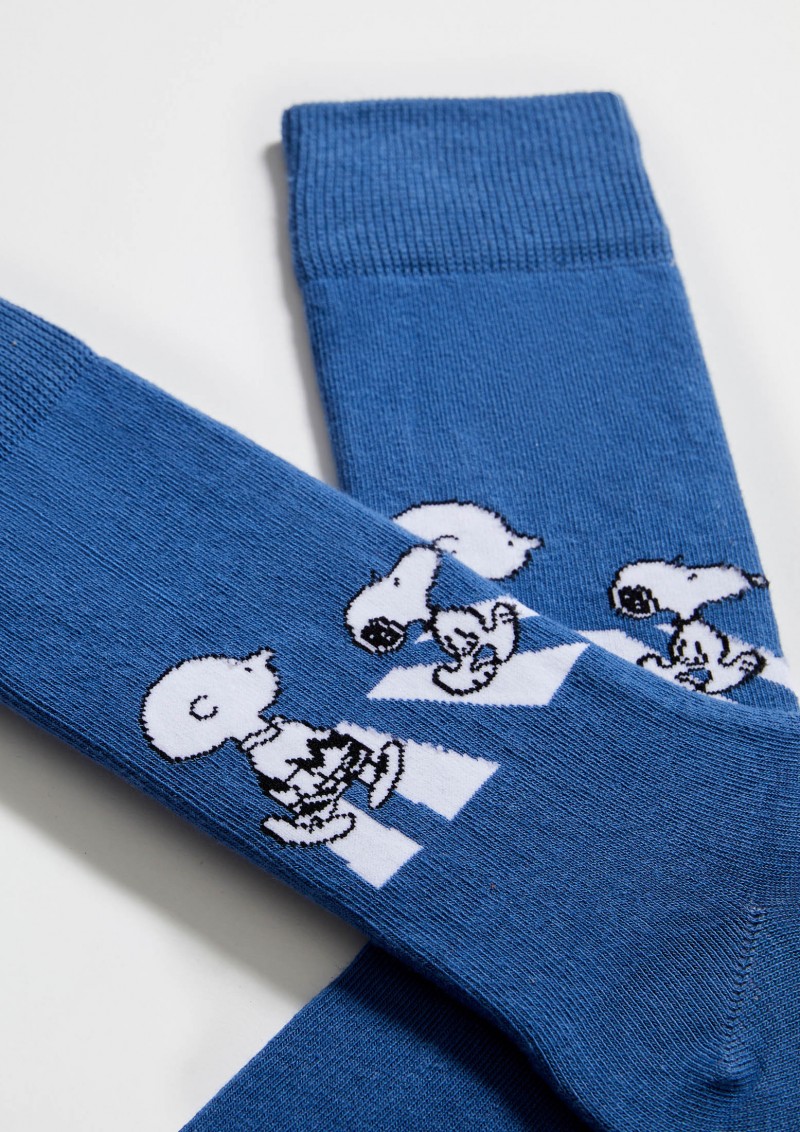 Besocks BeSnoopy Walk Socks Blue