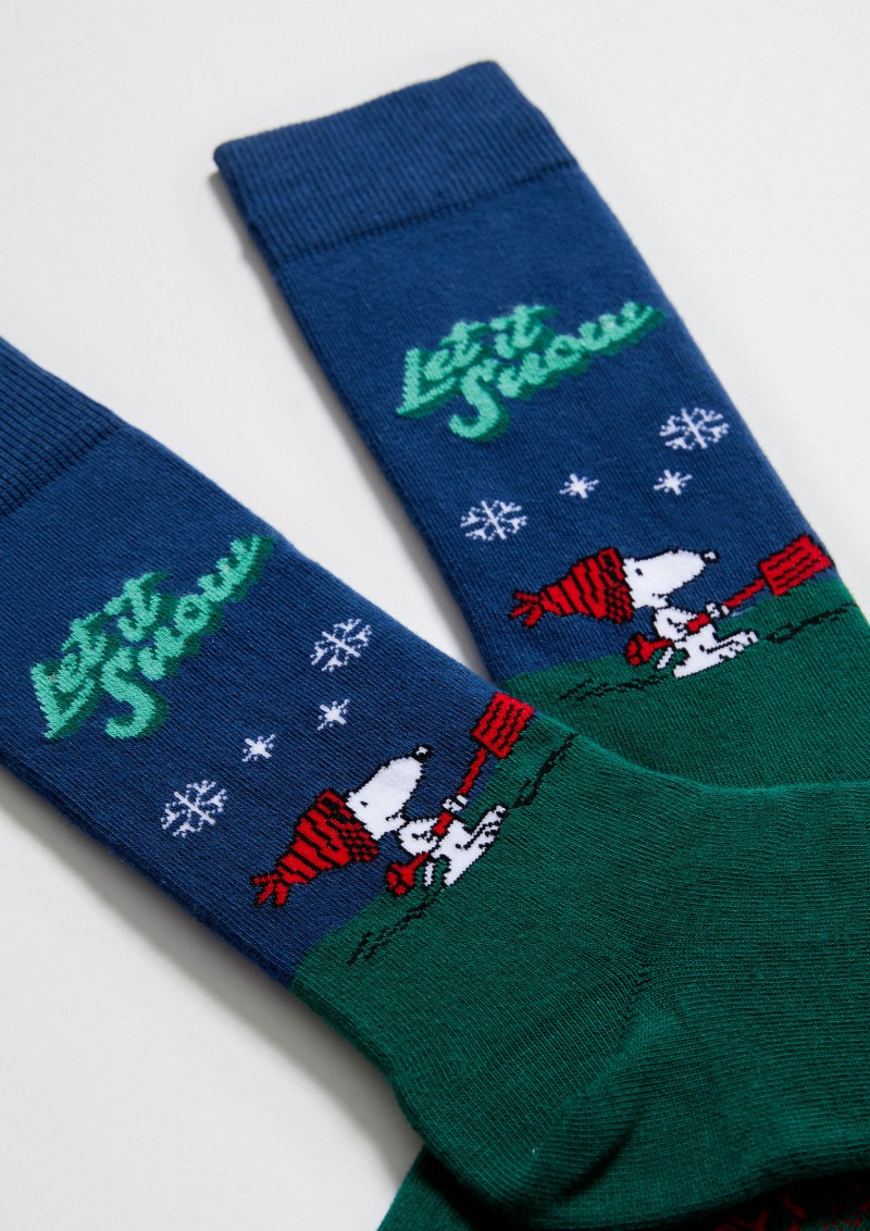 Besocks BeSnoopy Christmas Snow Socks...