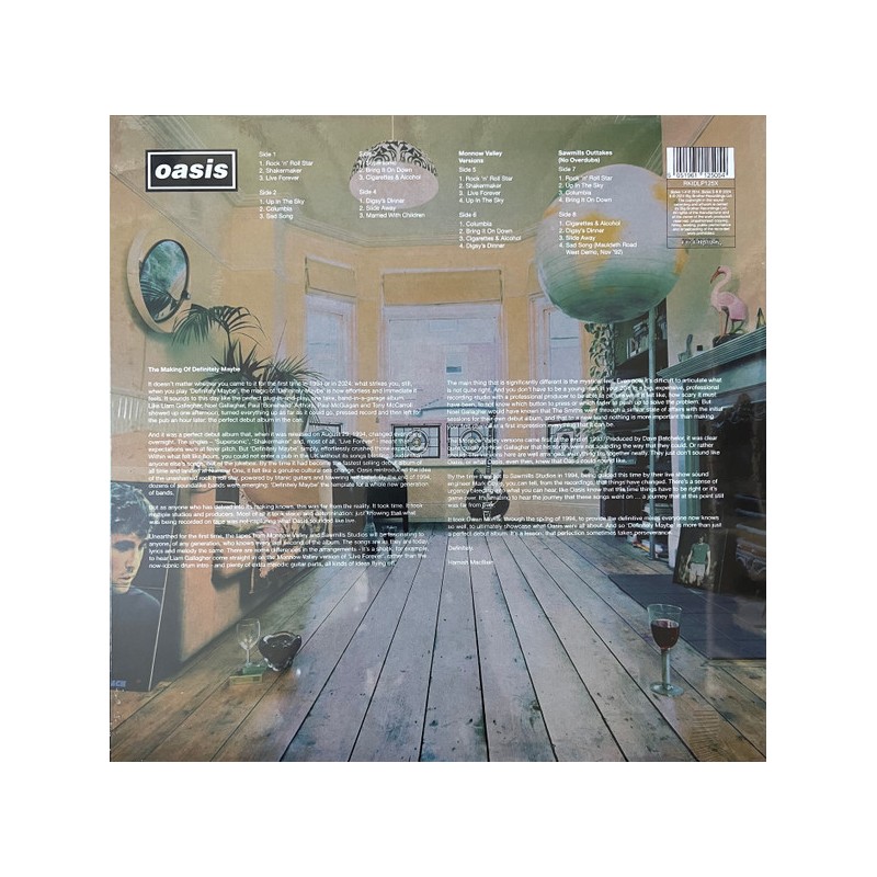 Oasis "Definitely Maybe" 30TH...