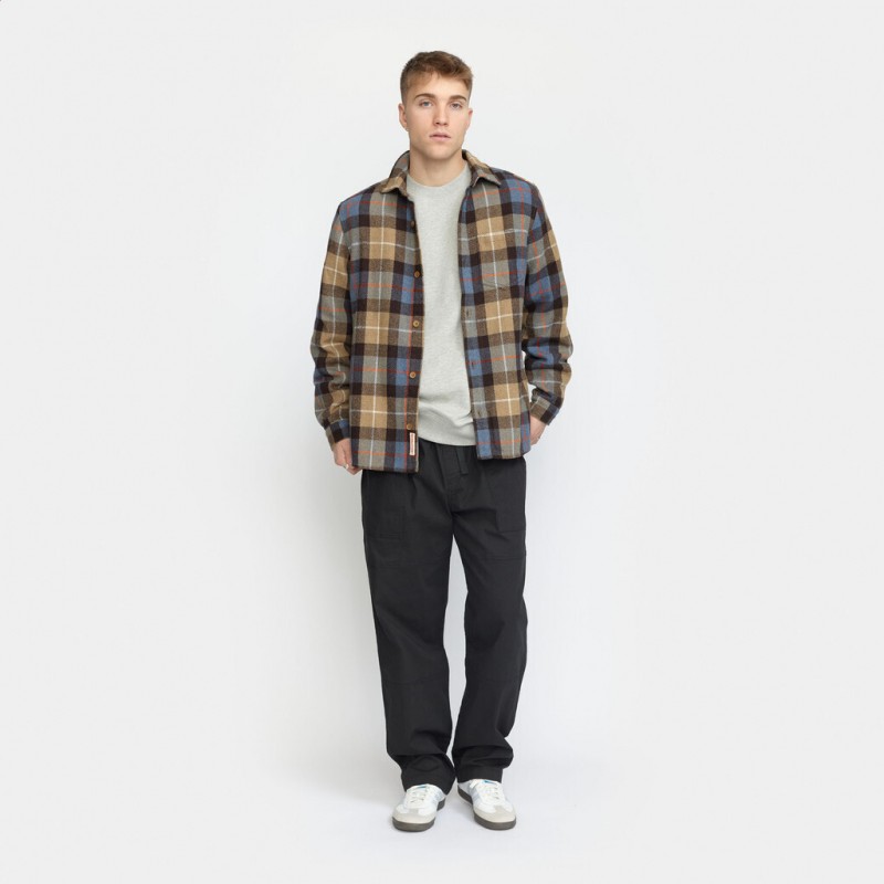 Revolution 3137 Casual Overshirt Khaki