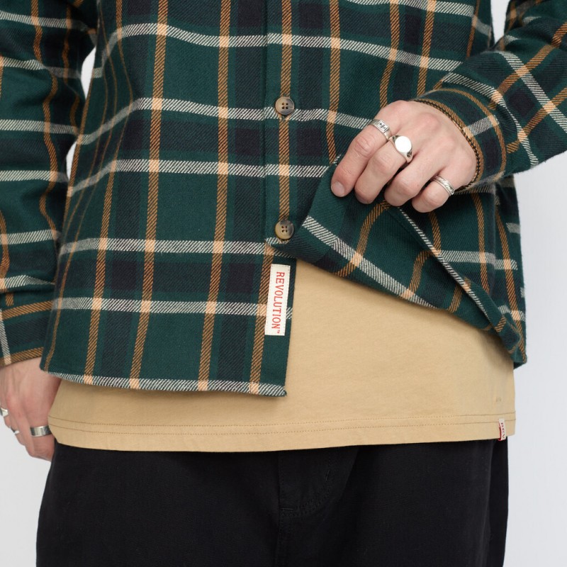 Revolution 3987 Casual Overshirt Dark...