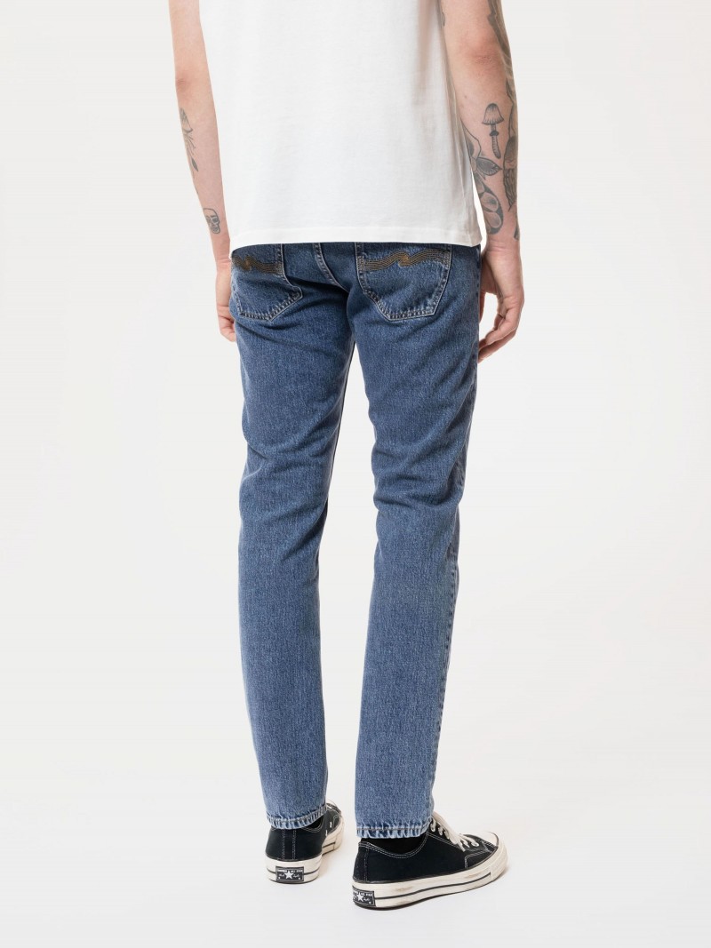 Nudie Jeans Lean Dean Jeans Plain Stone