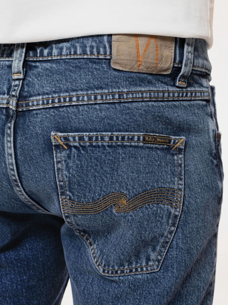 Nudie Jeans Lean Dean Jeans Plain Stone