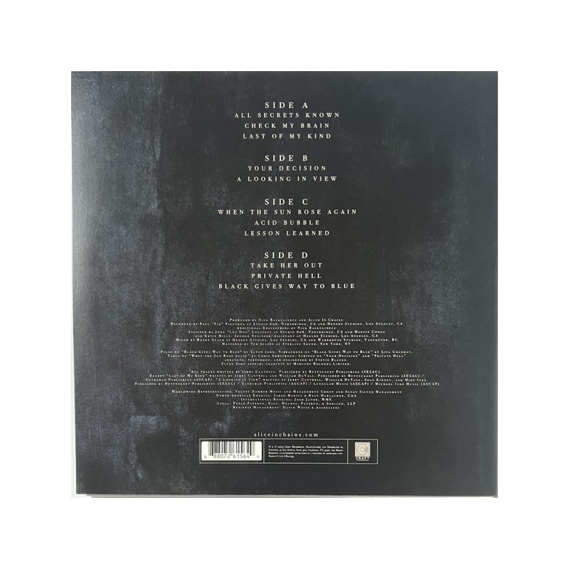 Alice In Chains "Black Gives Way To...