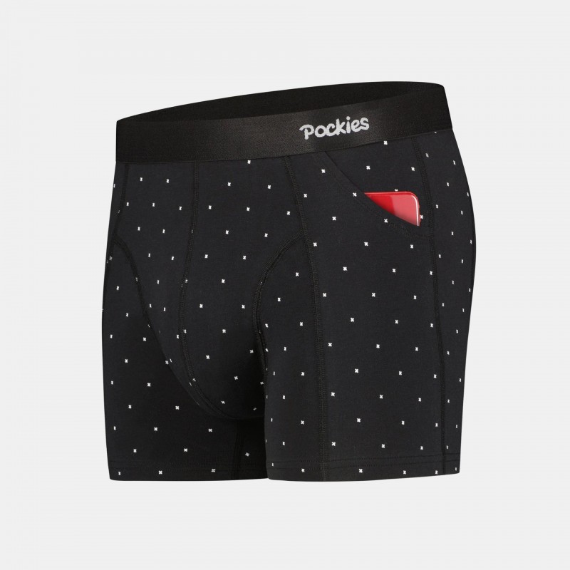 Pockies Black X'S Boxer Briefs Black