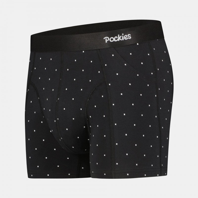 Pockies Black X'S Boxer Briefs Black