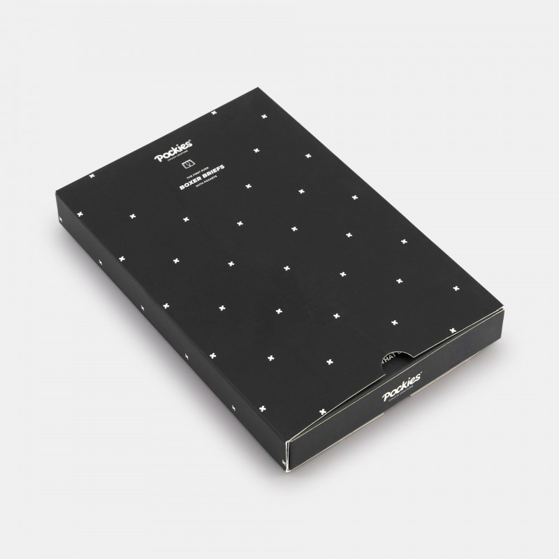 Pockies Black X'S Boxer Briefs Black