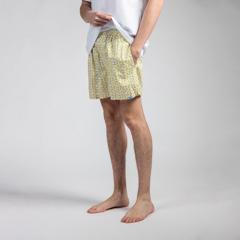 Pockies Lemons Boxer Shorts Yellow