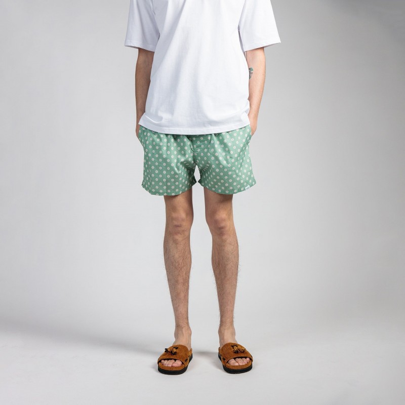 Pockies Daisy Green Boxer Shorts Green