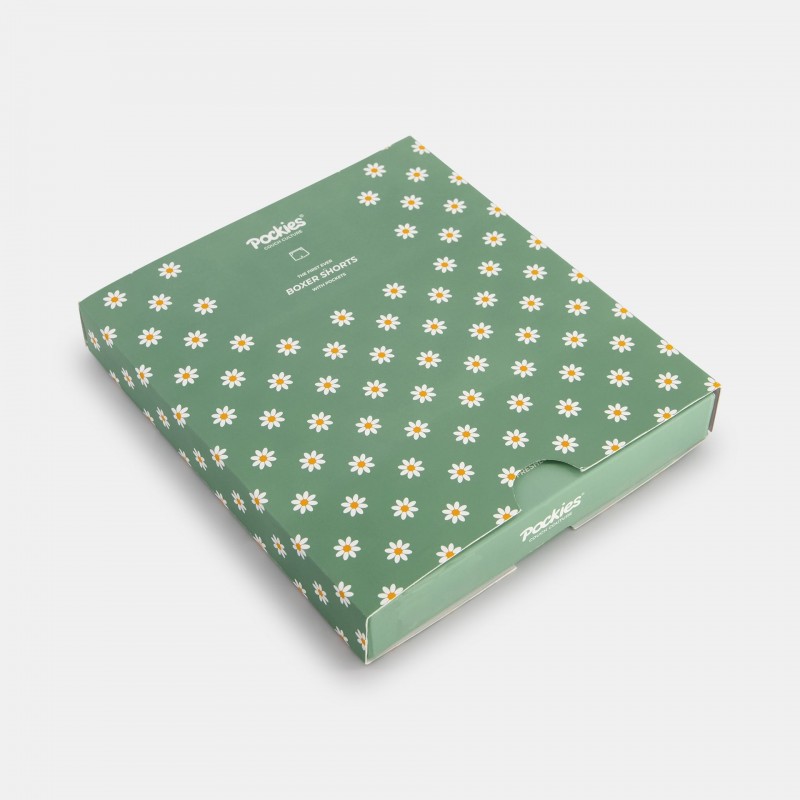 Pockies Daisy Green Boxer Shorts Green