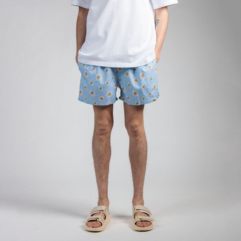 Pockies Blue Flowers Boxer Shorts Blue