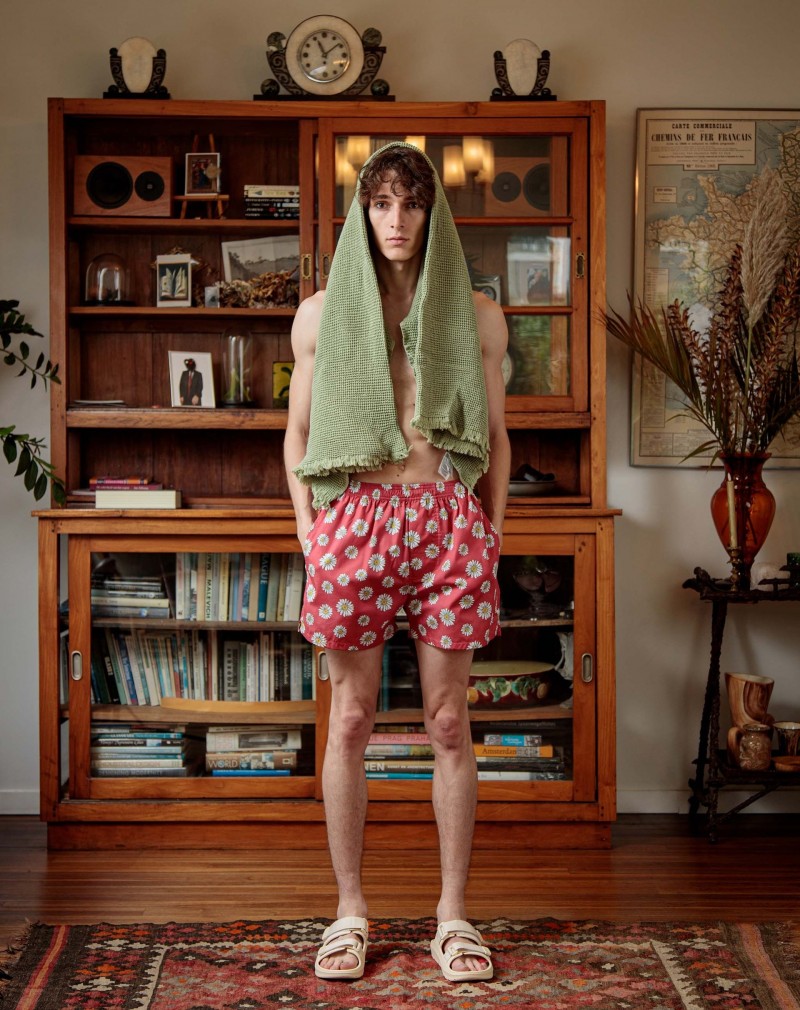 Pockies Red Flowers Boxer Shorts Red