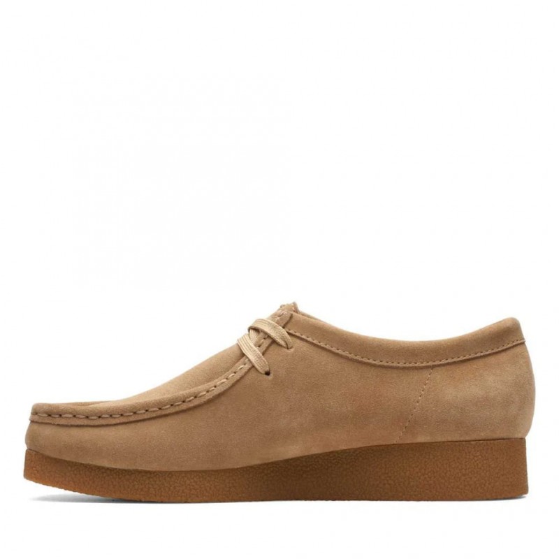 Clarks Wallabee Evo Dark Sand Suede