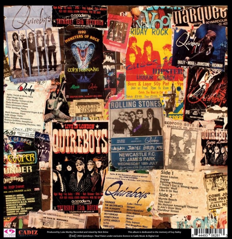 Quireboys "Wardour Street" Vinilo