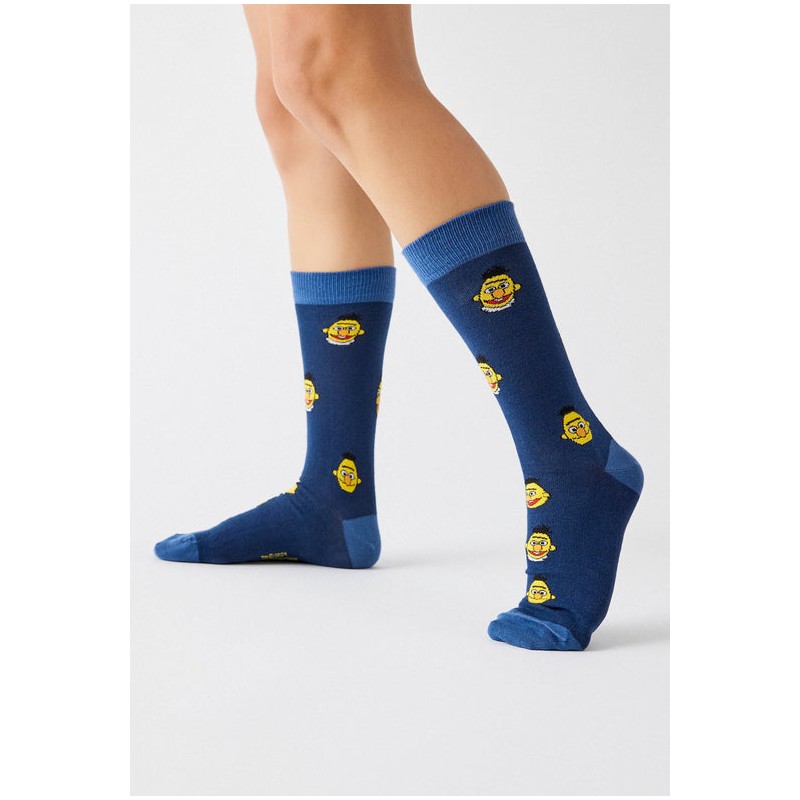 Besocks BeSesamestreet Blas Socks Blue