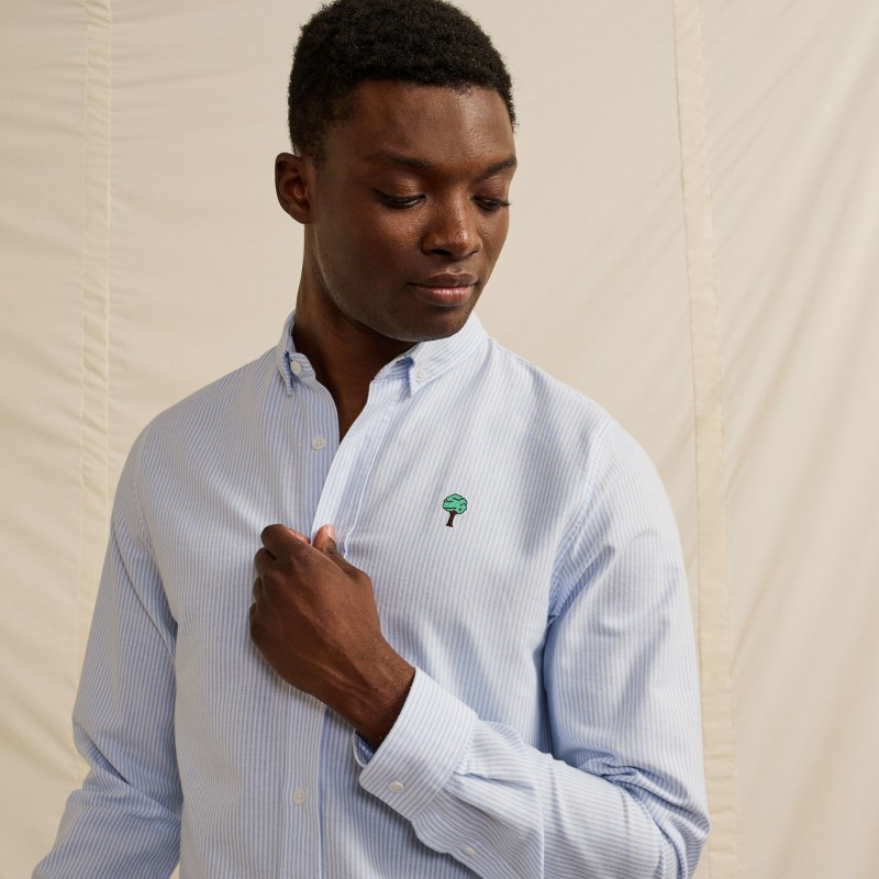 Faguo Ivoy Shirt Blue/White