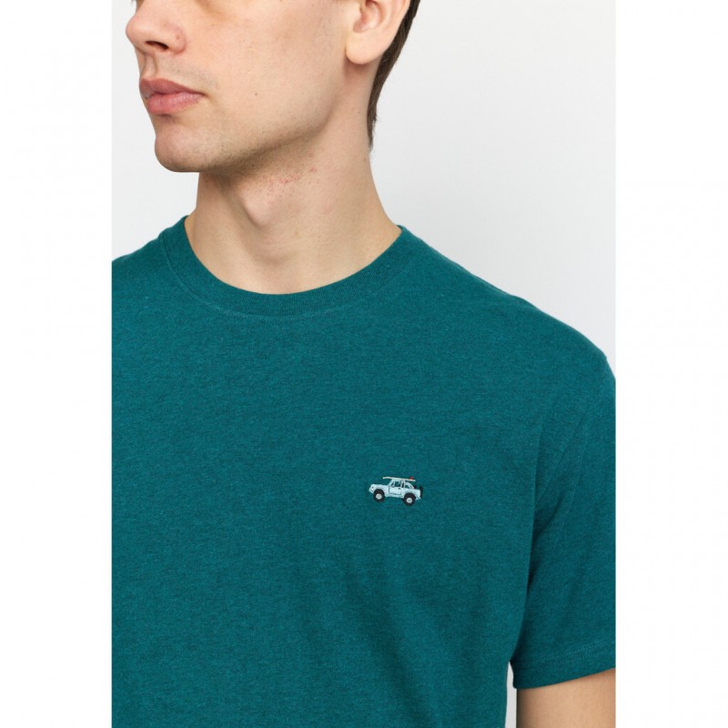 Revolution 1385 JEE Loose Tee Petrol