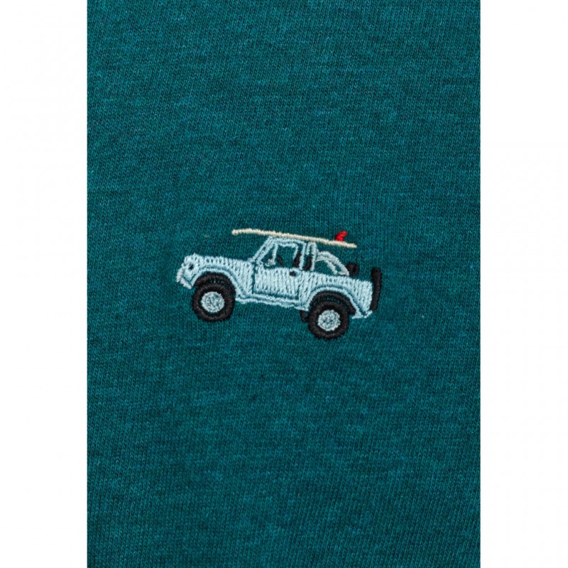 Revolution 1385 JEE Loose Tee Petrol